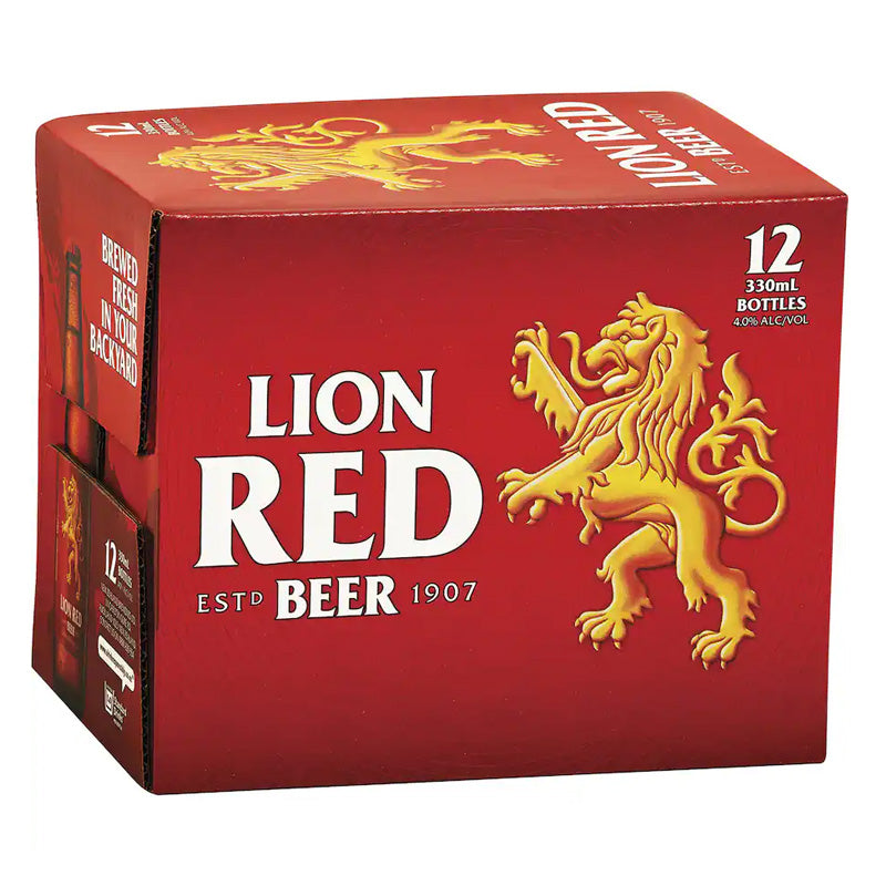 Lion Red 12pk btls