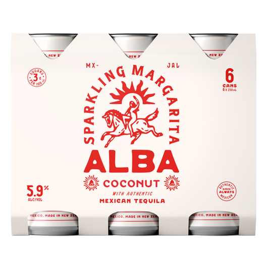 Alba Coconut Margarita 5.9% 250ml 6 Pack Cans