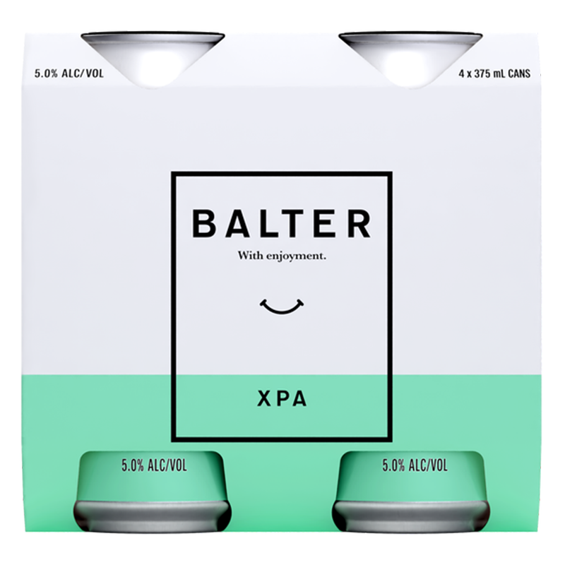 Balter XPA 5% 375ml 4 pack cans