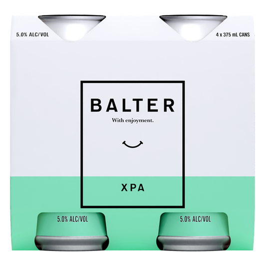 Balter XPA 5% 375ml 4 pack cans