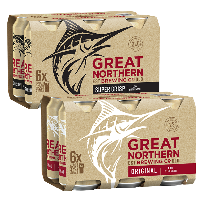 Great Northern 6 pack can - 2 for $27
