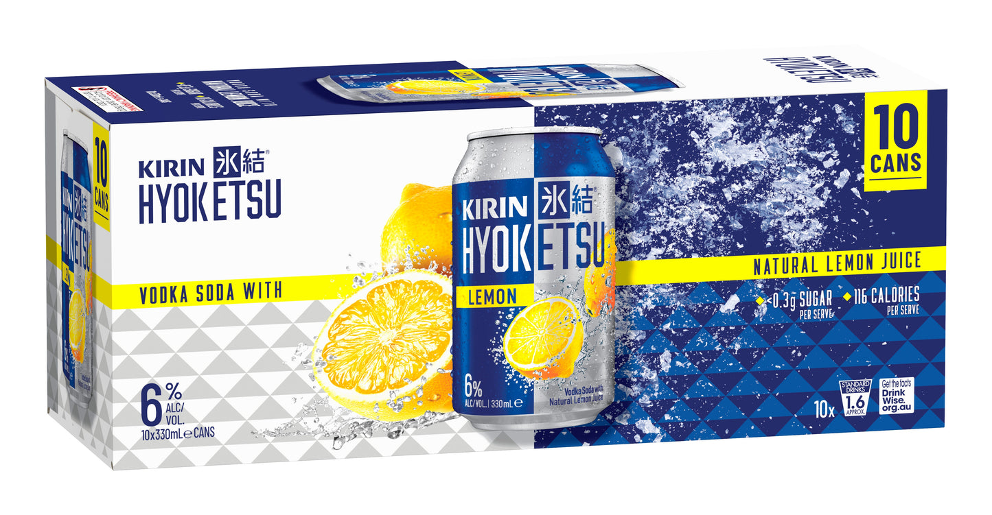 Kirin Hyoketsu Lemon 10pk 6% Cans